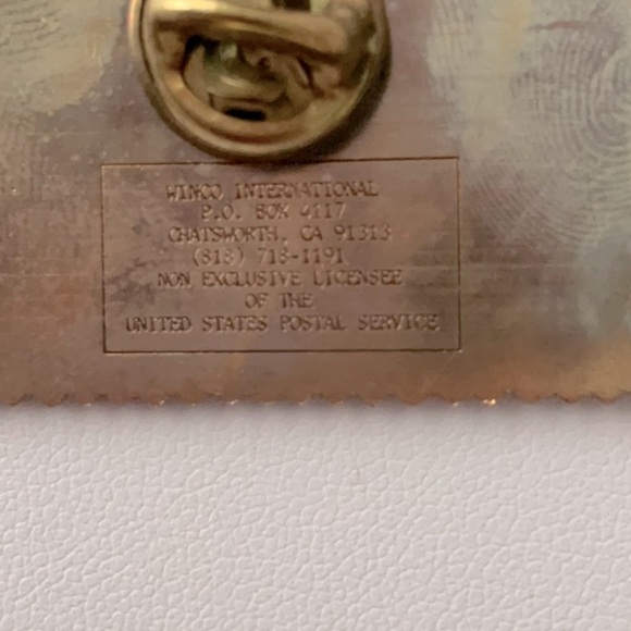 Vintage US Postal Service Love Stamp Pin - Picture 2 of 2